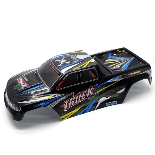 Hosim RC Car Shell Truck Body Accessory Spare Parts 25-SJ02 1/10 9125 RC Car 31.5X13.5X12.5CM (Blue)