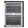 EMILYSTORES Lashes Extension Kit DIY 280pcs Lash Clusters Eyelash Extension Kit, 10-16mm Mix Sizes 80D Fluffy D Curl Individual Lashes Kit for DIY Eyelashes (80D Fluffy)