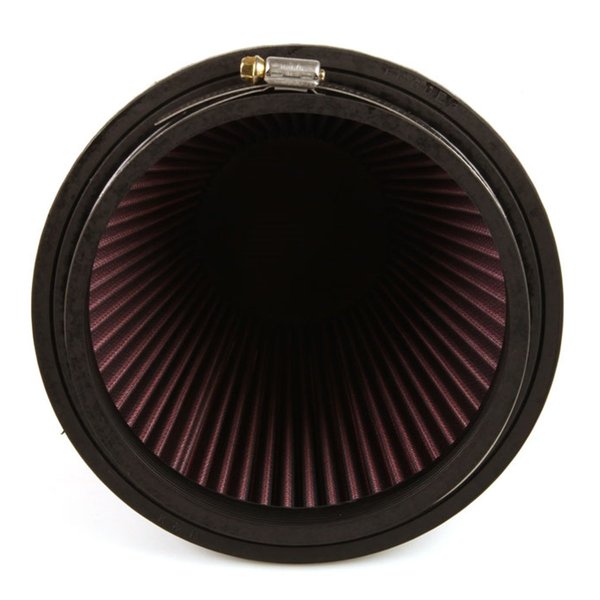 K&N Universal Clamp-On Air Intake Filter: High Performance, Premium, Washable, Replacement Filter: Flange Diameter: 6 In, Filter Height: 6 In, Flange Length: 0.625 In, Shape: Round Tapered, RF-1048