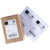 9527 Product Half Sheet Self Adhesive Shipping Labels for Laser & Inkjet Printers White Blank,2 Labels per Sheet, 200 Labels