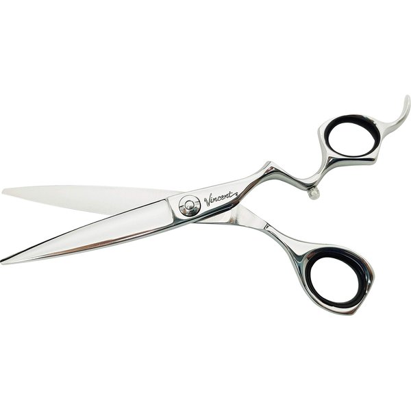 Vincent Conduttore Shears, Hand made 440c Japanese Stainless Steel Barber Shears 6.75" (Cutting Shear)