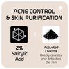 Asepxia with Activated Charcoal Purifying Effect Acne Treatment Bar Soap with Salicylic Acid, 4 Ounce