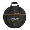 AKOZLIN 22" Cymbal Gig Bag with Carry Handle,5mm thick Padded cotton for perfect protection, Great for Dust-proof and waterproof Storage（Black)