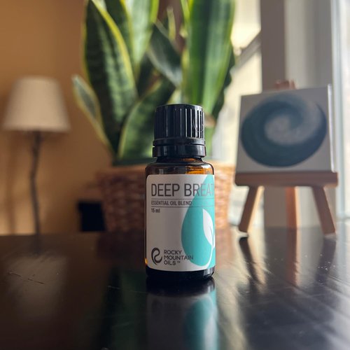 Rocky Mountain Oils Deep Breathe Essential Oil Blend Essential Oils - Aromatherapy Oils for Diffuser and Topical - Relaxing Essential Oils - 15ml