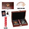 USMC Playing Cards with Marine Corps Dice Gift Set - Show Your Marine Pride with This Officially Licensed Deck and Dice Combo - Great Gift for Marines