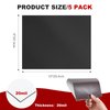 Magnetic Sheets with Adhesive Backing, 8" x 10", 5 Pack Flexible Magnet Sheets with Adhesive for Crafts, Photos and Die Storage - Peel and Stick Magnetic Tape Paper, Easy to Cut into Any Size