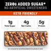 KIND ZERO Added Sugar Bars, Keto Friendly Snacks, Peanut Butter Dark Chocolate, 6.2oz Box (5 Bars)