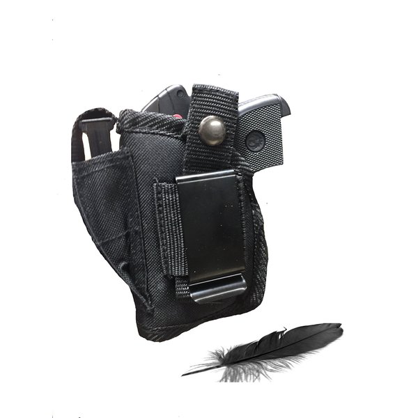Fits Phoenix Arms .22.25 With Laser Soft Nylon Inside or Outside The Pants Gun Holster.