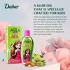 Dabur Hair Nourishing Oil for Kids - 100% Natural Formula - Enriched with Amla, Olive, and Almond - Promotes Long, Strong, Healthy Hair - 200 ML - Pack of 1