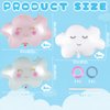 6 Pieces Cloud Balloons,White Cloud Foil Balloons,Cloud Balloons Baby Shower,Cute Cloud Shaped Balloons for Boys Girls Baby Shower Themed Party Birthday Party Wedding Decorations Supplies (Mixcloud)