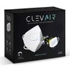 CLEVAIR- Face Mask with Cooling Fans, Rechargeable Battery, Respirator Mask with Filters, Reusable Face Mask, Wearable Air Purifier, Breathable, Dust Mask Woodworking, Painters, Construction, Sanding