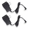 Aimtobest PA-48B Charger Adapter for Yaesu Vertex Radio FT-60 FT-60R FT-1DR FT-2DR VX-5R VX-6R VX-7R VX-8R VX-8DR NC-86B NC-72B NC-88B for Charger CD-41 CD-47 CD-15A (2 Pack)
