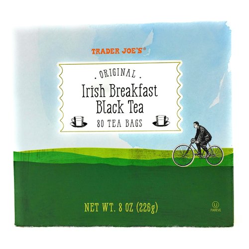 Trader Joe's Original Irish Breakfast Tea (80 Black Tea Bags Per Box)