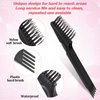 Hairbrush Cleaner Tool Set, 4 PCS Hair Brush Cleaner Rake Comb Cleaning Brush Mini Comb Cleaner Hairstylist Essentials Embedded Tool for Home and Salon Use Removing Hair Dust (4 Style)