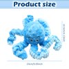Squeaky Pet Dog Chew Toys, Plush Funny Interactive Octopus Dog Squeaky Toys to Keep Them Busy, Dog Toys for Small Medium Dogs, Durable Stuffed Animals Puppy Toys for Dog Fun&Teeth Cleaning