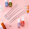 10 Pieces Makeup Spatula Scoop Stainless Steel Depotting Spatula Double-Headed Makeup Spatula Tool for Mixing Cosmetics