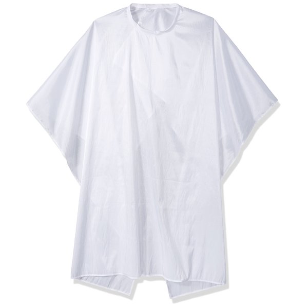 Betty Dain Super Size Styling Cape Snap Closure White