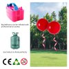 OUPKING 24 Inch Big Round Latex Balloons Magenta Giant Thick Balloons 10 Packs for Party Decorations