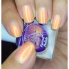 Parrot Polish Golden Plumeria Purple/Coral Thermal Nail Polish