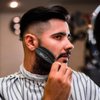 JV PRO Fade Brush with Dense Soft Bristle Brush and Ergonomic Design – Ideal Hair Brush for Barbers and Stylists for Achieving Seamless Fades and Blurred Haircuts