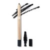 MAKE Continuum Waterproof Gel Eyeliner – Intense Black Eyeliner Pencil – Smudge-Proof Professional Makeup – Extreme Black Eyeliner Pen, Eclipse