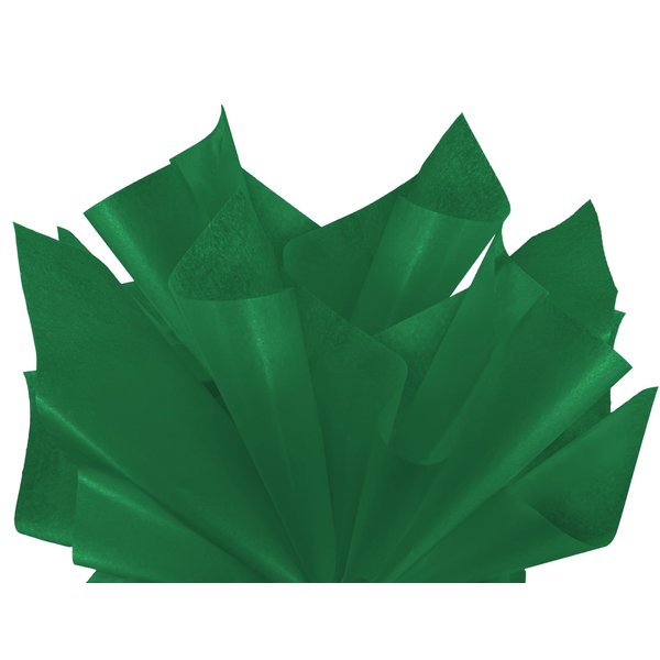 Flexicore Packaging® | Gift Wrap Tissue Paper | Size: 15"x20" | 100 Sheet | Acid Free Bulk Tissue Paper | (Green)