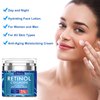 Retinol Cream for Face - Facial Moisturizer with Collagen and Hyaluronic Acid, Anti-Wrinkle Reduce Fine Lines Vitamin C+E Natural-Ingredient Day Night Anti-Aging For Women Men
