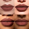 Ruby Kisses Velvet Lip Gloss, Matte Finish Lipstick, Rich Color, Long Lasting Lip Stain, Light Weight, Nourishing Hydration, High Pigment Lip Tint (WARM KISS)
