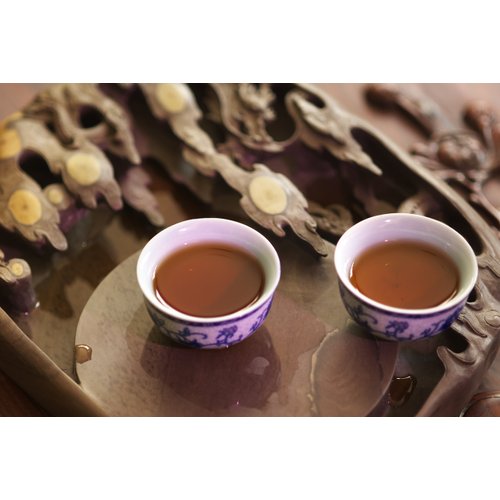 Yunnan Longrun Pu-erh Tea Cake- Ruyi (Year 2005 Fermented,357g)
