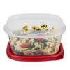 Rubbermaid Easy Find Lids Food Storage Container, 5 Cup, Racer Red