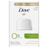 Dove Deodorant Refills Refill Kit 0% Aluminum Cucumber & Green Tea Aluminum Free Deodorant 1.13 oz