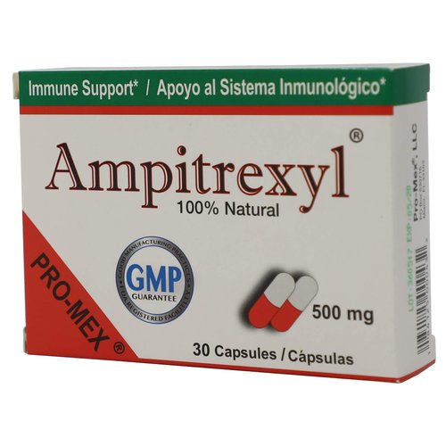 Ampitrexyl 500mg Capsules, Size: 30 by Pro-Mex LLC