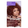 SoftSheen-Carson Dark and Lovely Ultra Vibrant Permanent Hair Color Go Intense Hair Dye for Dark Hair with Olive Oil for Shine and Softness, Spicy Red