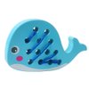 Skrtuan Wooden Lacing Whale Threading Toys Wood Block Puzzle Car Airplane Travel Game Montessori Early Development Fine Motor Skills Educational Gift for 1 2 3 Years Old Toddlers Baby Kids