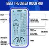 OMEGA Touch TENS Unit & Muscle Stimulator Combo Unit, 24 Modes for Pain and Muscle Relief, Rechargeable Pulse Massager with Electrodes Pads…