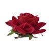 Topbuti 8 Pcs Rose Hair Clip Flower Hairpin Rose Brooch Floral Clips, 2.75" Rose Flowers Mexican Hair Flowers Pin up Headpieces for Woman Girl Halloween Wedding Party Valentine Mother's Day Gift (Red)