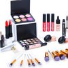 Creamoon All in One Makeup Kit for Women Full Kit,Multipurpose Kit,Cosmetic Starter Beauty Include Brush Set,Eyeshadow,Lip Gloss,Eyebrow Pencil,Mascara,Travel Carry Bag (KIT007), 29 Piece Set