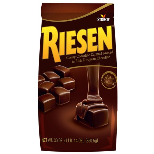 Riesen Chocolate Caramel Candies, 30 Oz Bag