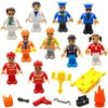 Toy People Figures with Tool for Kids Action Figures Playsets for Trains Cars Various Professions for Play House Wooden Train Track
