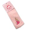 Friend Sanrio My Melody Pile fabric Embroidered face Headbands 7.1in × 2.6in Hair Styling Washing face Makeup (Pink)