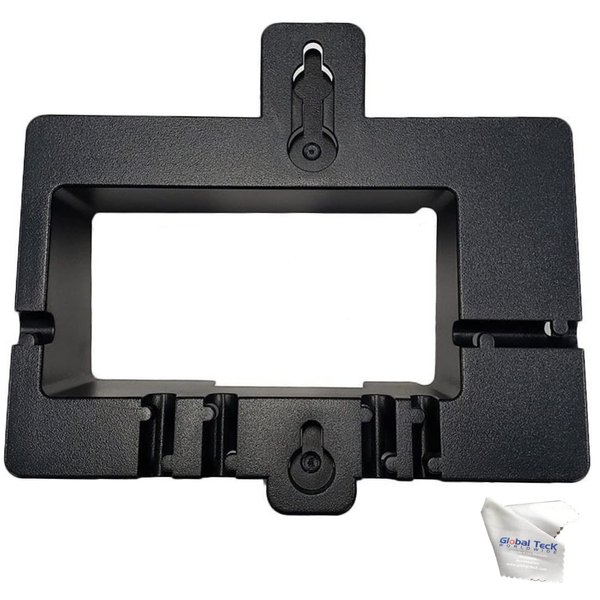 Yealink Wall Mount Bracket for Yealink Phones T40P, T41P, T42G, T42S with Global Teck Microfiber Cloth