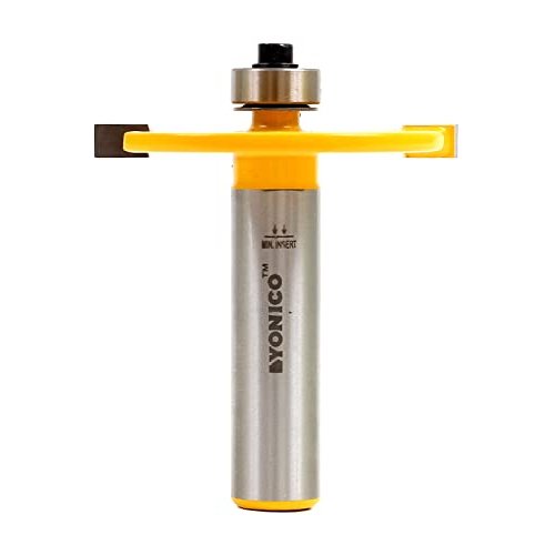 YONICO Router Bits Slot Cutter 3/16-Inch Kerf Cutting Height X 3/4-Inch Cutting Depth 1/2-Inch Shank 14180