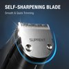 SUPRENT Adjustable Beard Trimmer for Men, Cordless Electric Beard Trimmer with Precision Dial, USB Rechargeable 19 Length Settings Mustache Trimmer for Mens Gifts