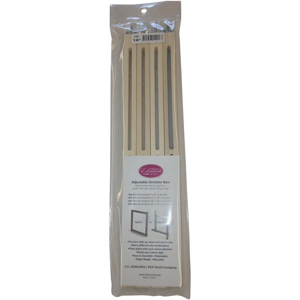 Frank A. Edmunds 16-inch Adjustable Stretcher Bar Set,4016