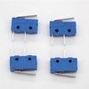 Taiss 10pcs Micro Switch 250V 5A 2 Pin 1NO Handle Limit Switch Tact Switch Sensitive Micro Switches Long Life 1 Million Life KW11-3Z-08