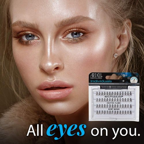 Ardell False Eyelashes Short Brown 4 Pack