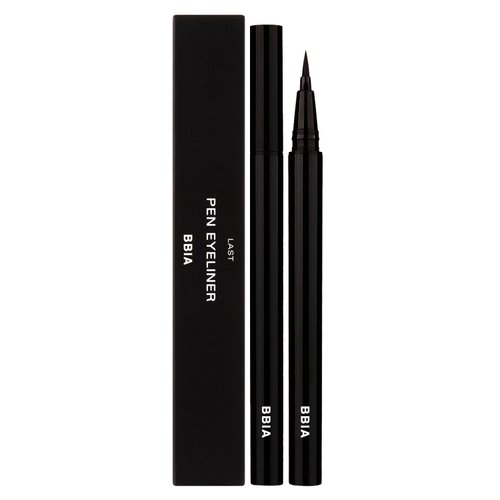 BBIA Last Pen Eyeliner, Waterproof Ink Type Liquid Eyeliner, Powerful Multi-Proof, Quick Drying, Long-Lasing, Precise Flexible Brush for Easy Drawing, No-Skip Eye Liner, K- Beauty (01 SHARPEN BLACK)