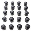 Brybelly Universal Safety End Caps for Standard Foosball Tables, 20 Count (Pack of 1)