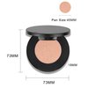 Vodisa Face Highlighter Powder Palette, Glossy Glitter Illuminator Powder, Shimmer Shades for Face Highlighter Makeup, Highly Pigmented Natural Shiny Highlight Makeup Illuminator Highlighter 9