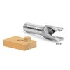 Amana Tool - 55222 Carbide Tipped Plug Cutter for Drill Press 25/32 Dia x 1/2 S